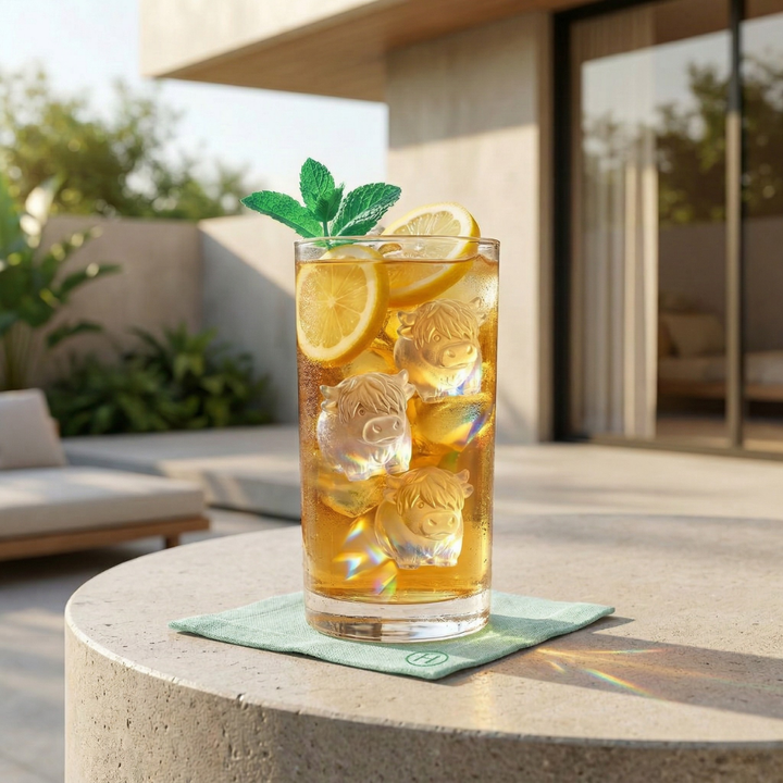 FrostMoo™ – Stampo per Ghiaccio 3D con Bestiame delle Highlands Scozzesi