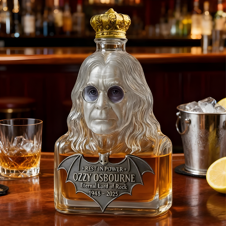 MetalIcon™ – Edizione Limitata Decanter Omaggio a Ozzy Osbourne