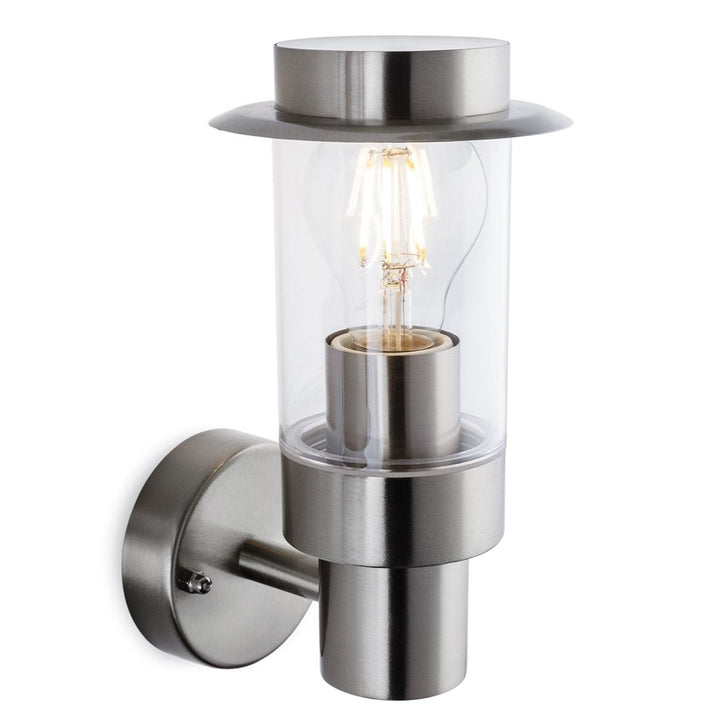 Lampada da Parete Esterna Hayes, Acciaio Inossidabile