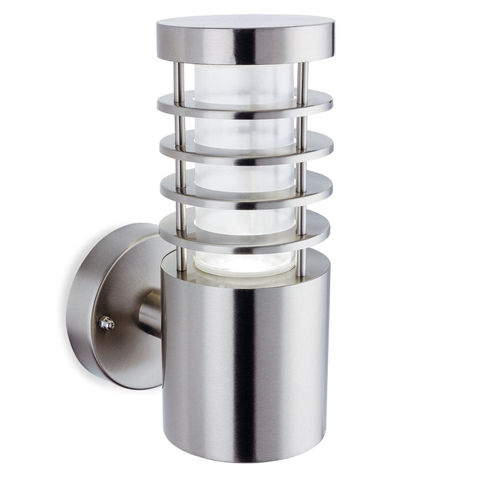 Lampada da parete esterna Riston LED, Acciaio Inossidabile