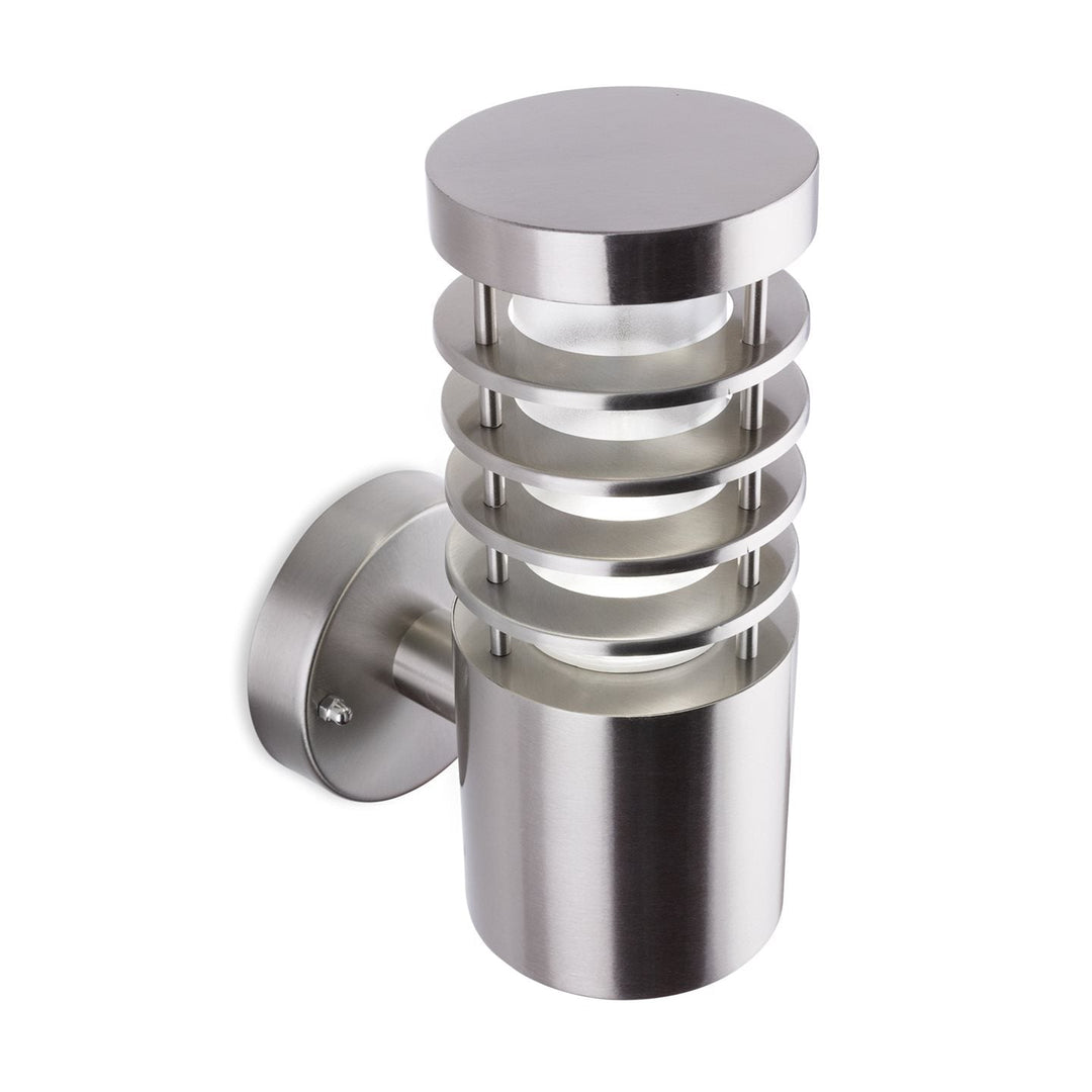 Lampada da parete esterna Riston LED, Acciaio Inossidabile