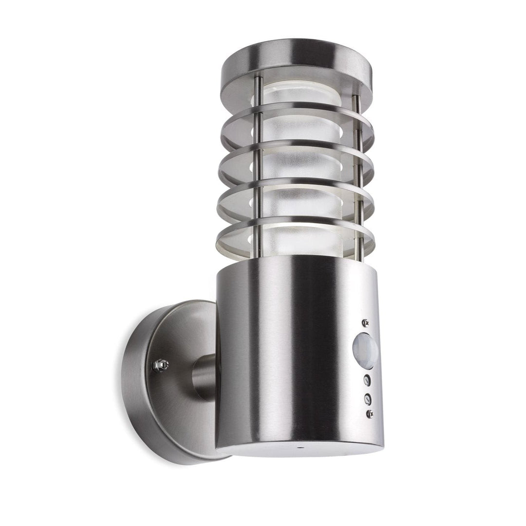 Riston PIR LED Luce da Parete Esterno, Acciaio Inossidabile
