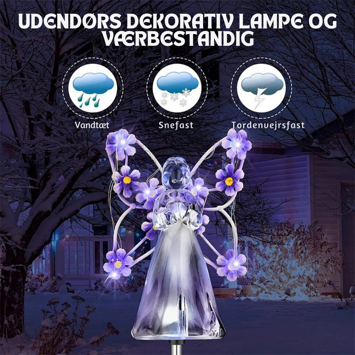 DivinaLight™ – Illuminazione da giardino a forma di angelo ad energia solare