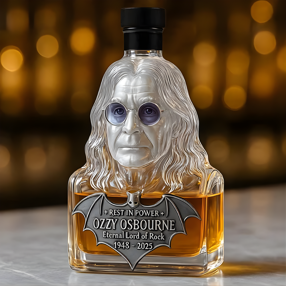 MetalIcon™ – Edizione Limitata Decanter Omaggio a Ozzy Osbourne