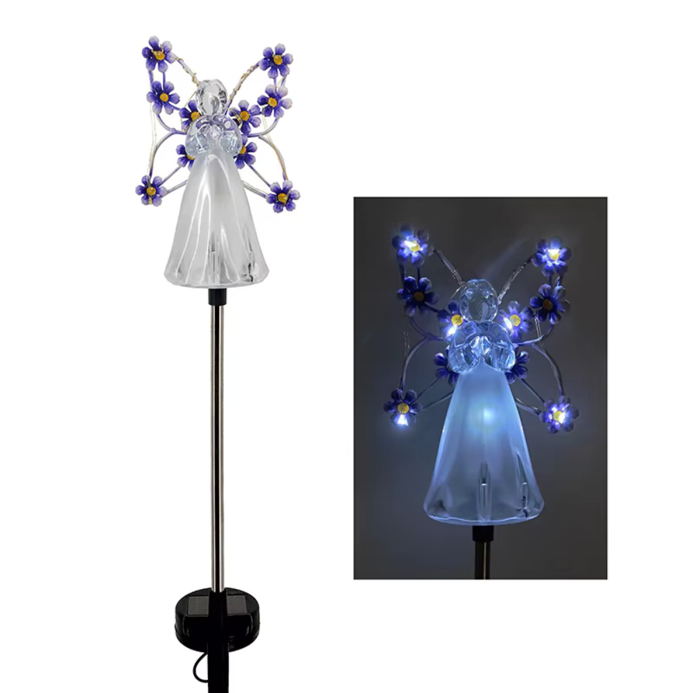 DivinaLight™ – Illuminazione da giardino a forma di angelo ad energia solare