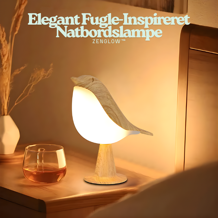 ZenGlow™ - Lampada da Comodino Elegante Ispirata agli Uccelli