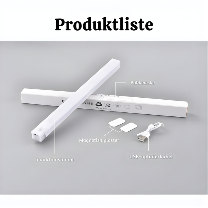 LumoBar™ – Barra luminosa LED magnetica intelligente con sensore di movimento