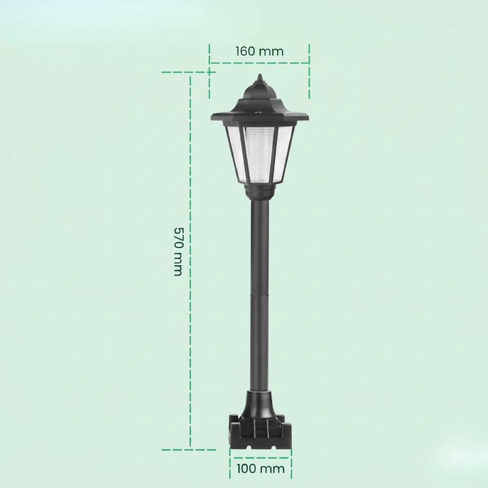 GlowHaven™ – Lampada da giardino solare per vialetti e sentieri