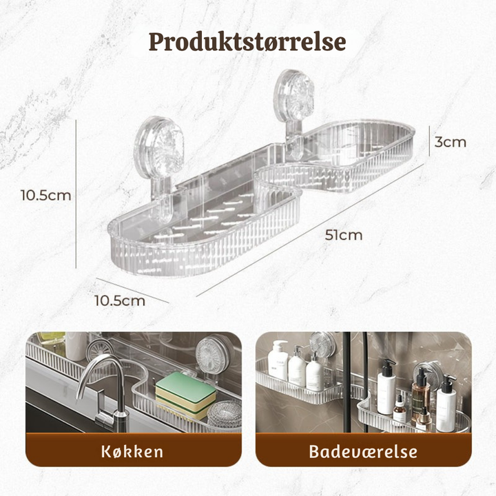 FlexiDrain™ – Organizzatore Universale Regolabile per Stendini