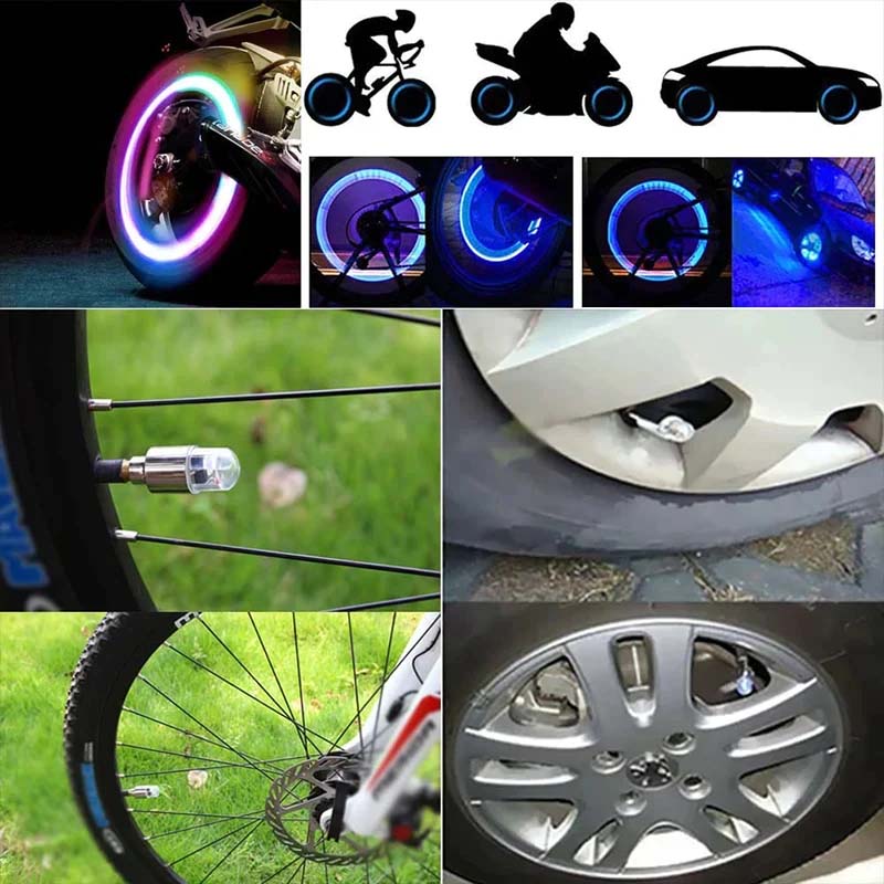 Tappi per Valvola di Pneumatico con LED