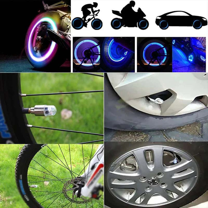Tappi per Valvola di Pneumatico con LED