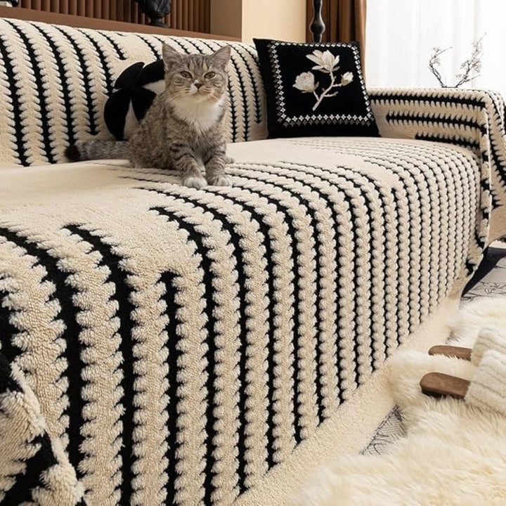 Copertura per divano Heritage in peluche con tufting