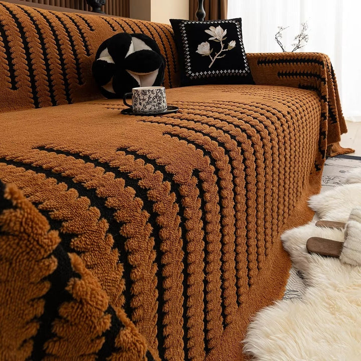 Copertura per divano Heritage in peluche con tufting