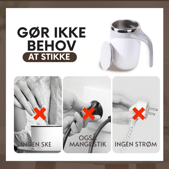 SpinSip™ – Tazza da caffè auto-miscelante