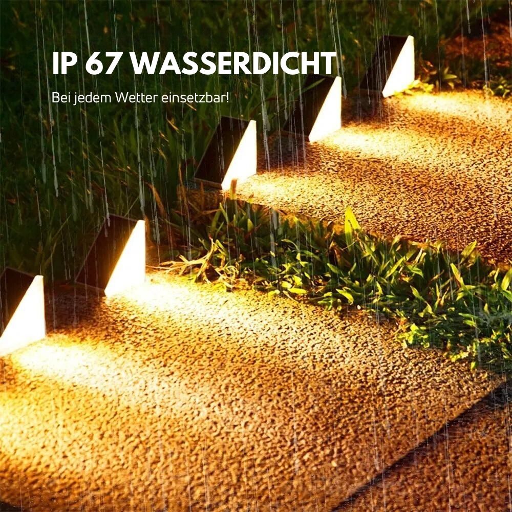 GlowSteps™ - Illumina le tue notti con queste luci da esterno per gradini!