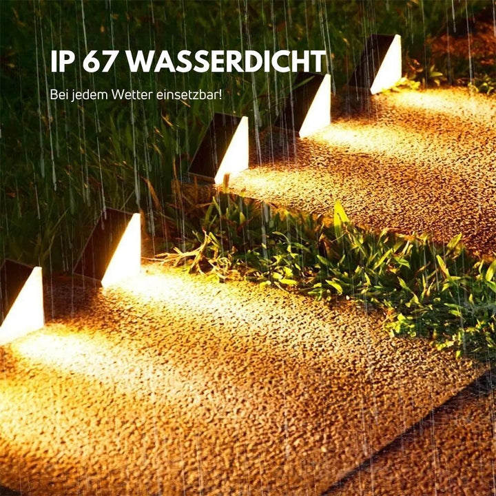 GlowSteps™ - Illumina le tue notti con queste luci da esterno per gradini!