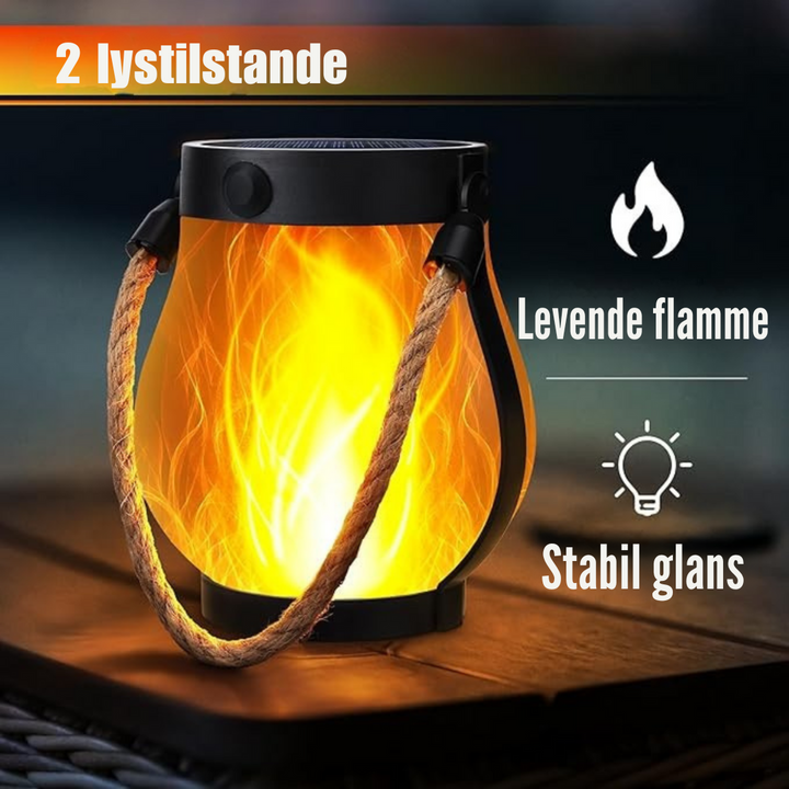 LumiFlare™ – Lampe à Flamme Solaire
