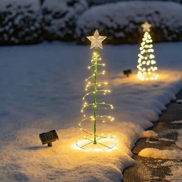 50% DI SCONTO | ShineTree™ - Albero di Natale in Metallo LED Solare con Luci [Ultimo Giorno di Sconto]