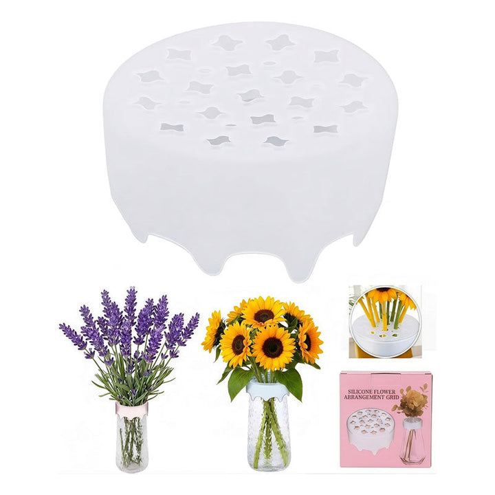FleurFrame™ – Griglia in Silicone per Composizioni Floreali e Bouquet