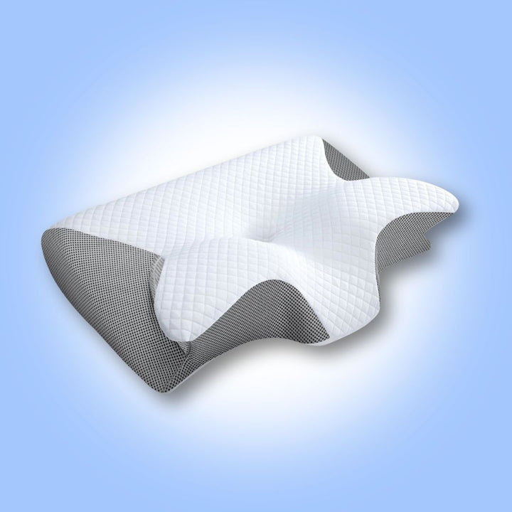 DreamNeck™ – Cuscino Ergonomico a Forma di Farfalla con Braccioli