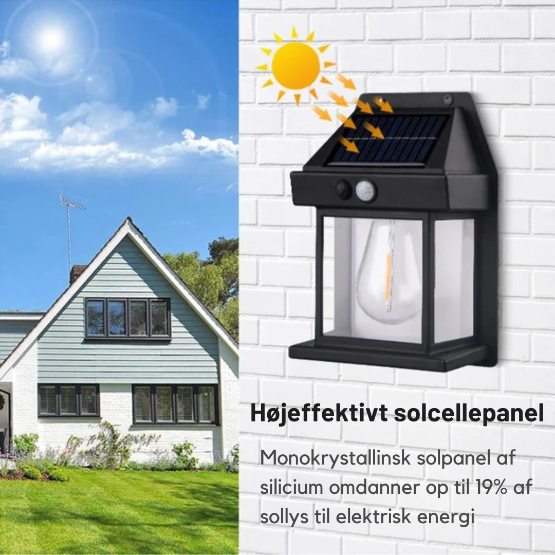 Lumoza™ – Lampe Murale Solaire Intelligente