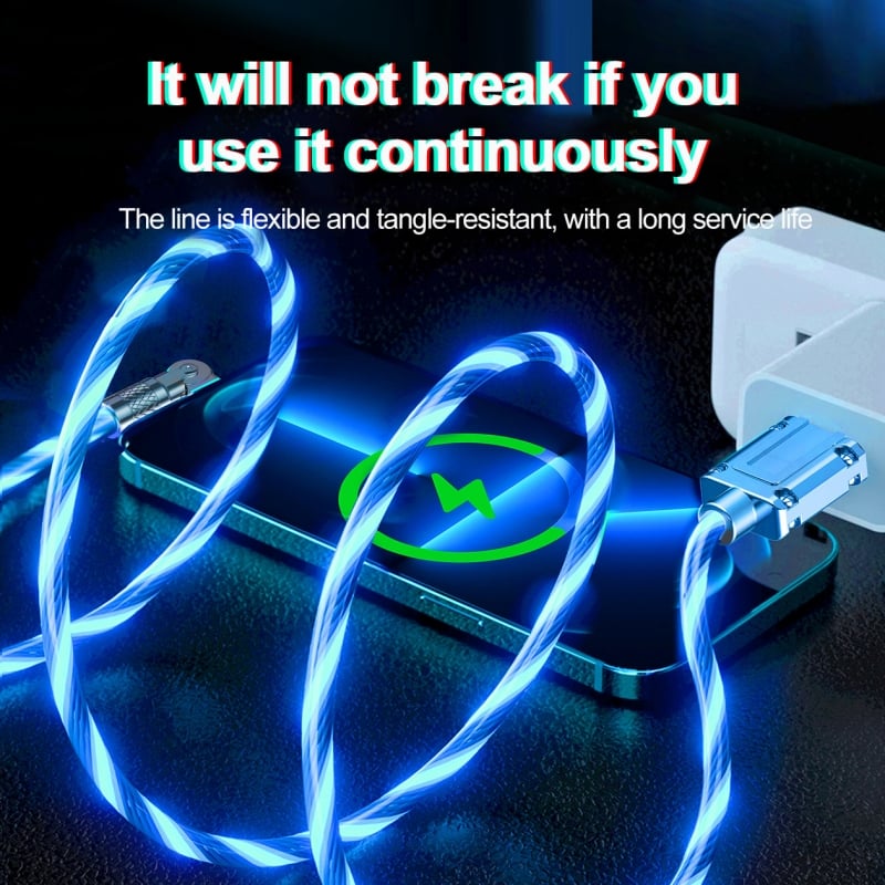 BrightCord™ Connessione Luminescente Alimentata