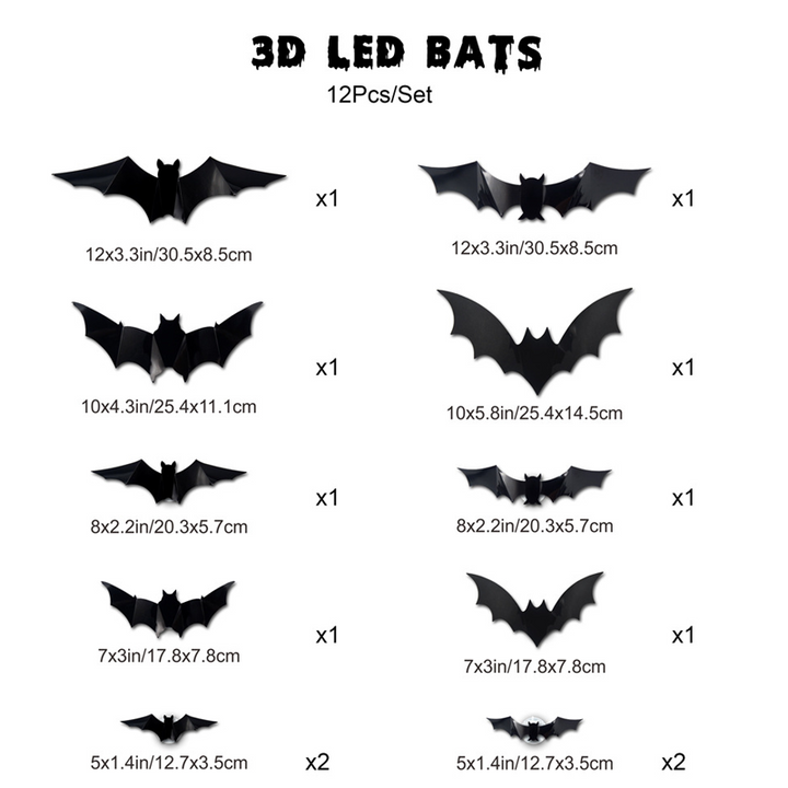BatGlow™ Luce Ambientale Inquietante