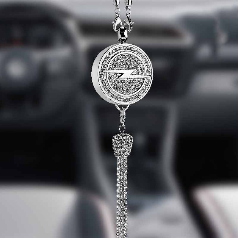 Porta-profumo Auto | Cristallo &amp; Lega di zinco | Decorazione scintillante &amp; Idea regalo