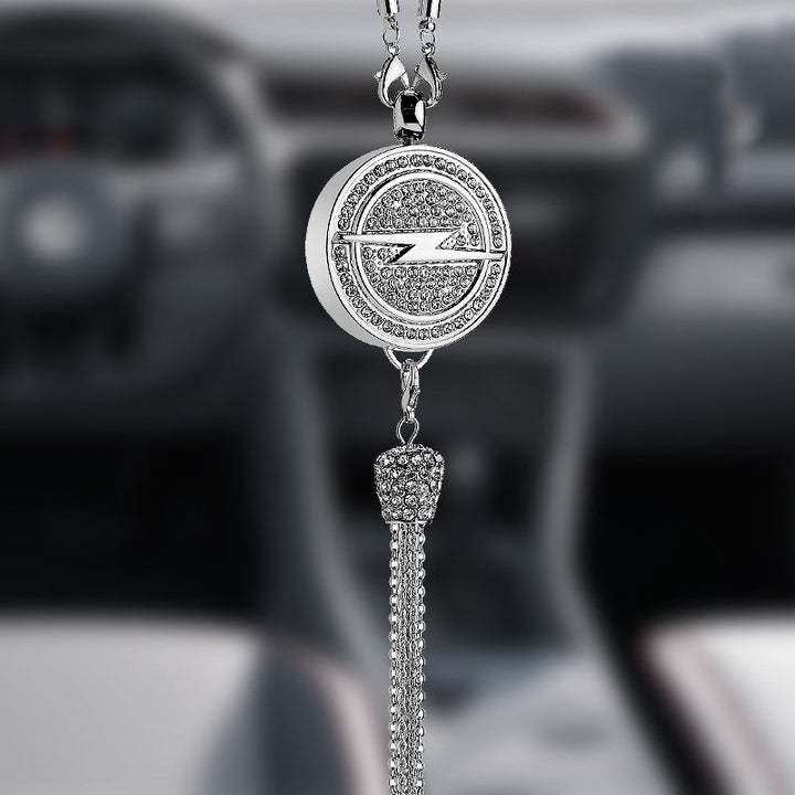 Porta-profumo Auto | Cristallo &amp; Lega di zinco | Decorazione scintillante &amp; Idea regalo