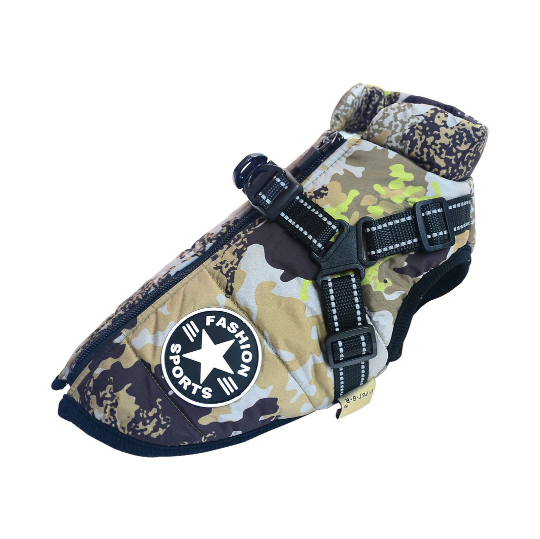 BlizzardKnacker™ Giacca invernale impermeabile con imbracatura da arrampicata integrata