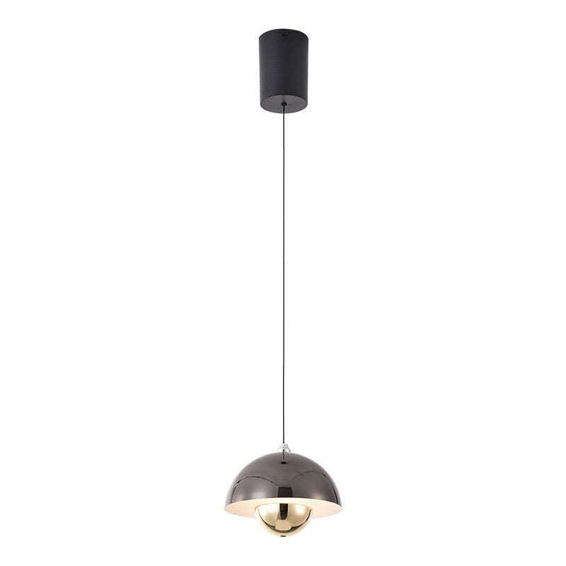PodLumo: Lampada a sospensione con forma a pod e LED integrato, dimmerabile manualmente – per aree pranzo e zone di lavoro
