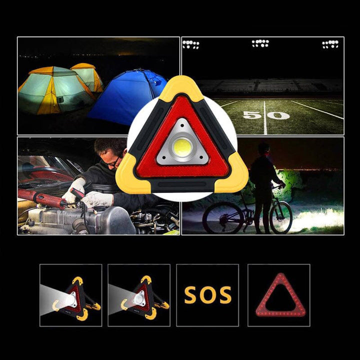 Triangolo di segnalazione LED d&