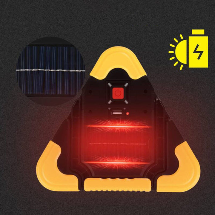 Triangolo di segnalazione LED d&