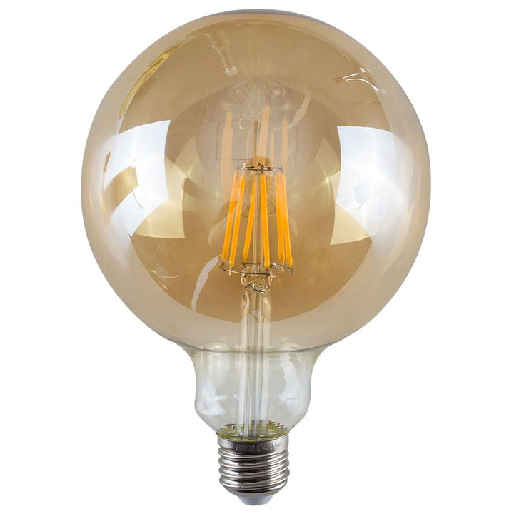 E27 G125 Lampadina a Globo 6w 660lm