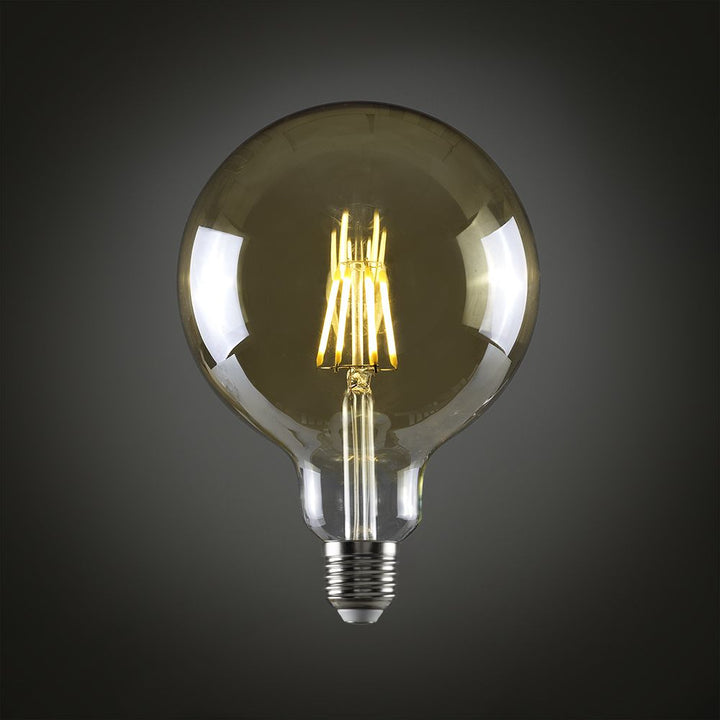 E27 G125 Lampadina a Globo 6w 660lm