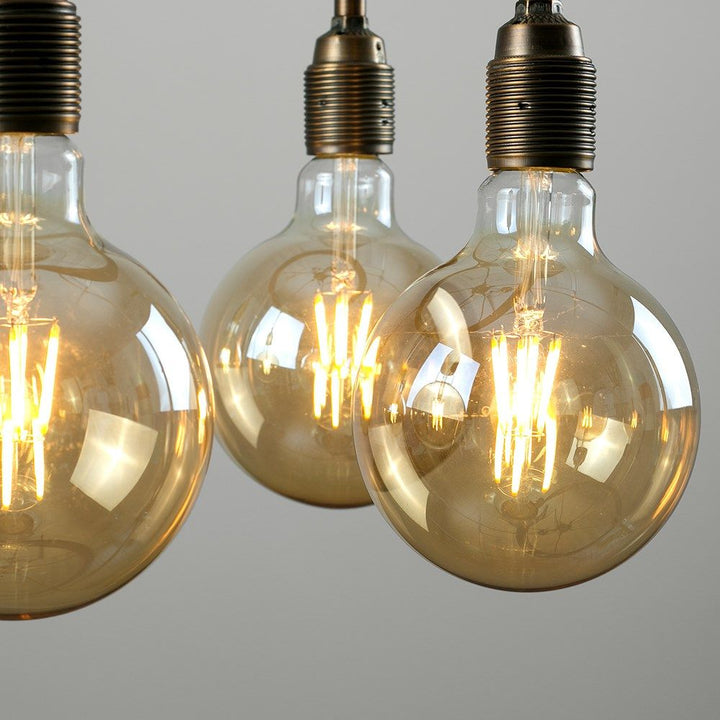 E27 G125 Lampadina a Globo 6w 660lm