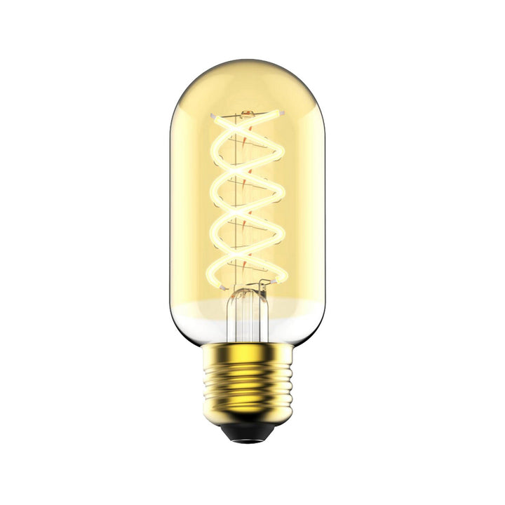 Lampadina LED Filamento Calda Dimmabile Deco Gold 400lm T45