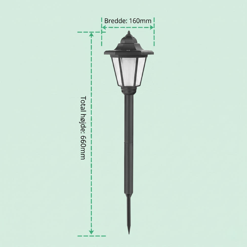 GlowHaven™ – Lampada da giardino solare per vialetti e sentieri