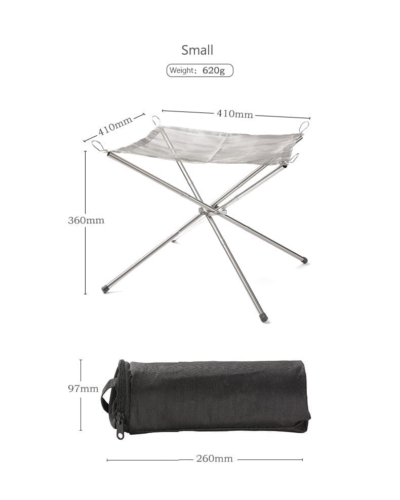 FlameFold™ Chaleur Instantanée en Plein Air