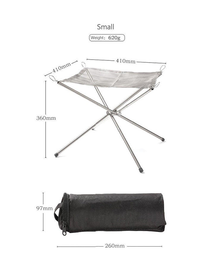 FlameFold™ Chaleur Instantanée en Plein Air