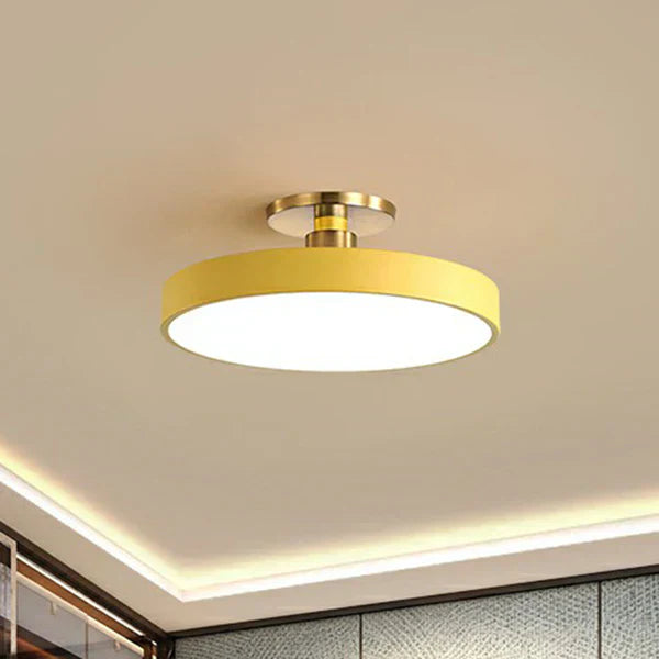 Lampada da soffitto rotonda minimalista