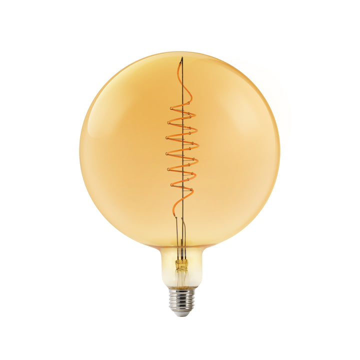 Lampadina Smart Deco G200 Globo E27 380lm, Ambra
