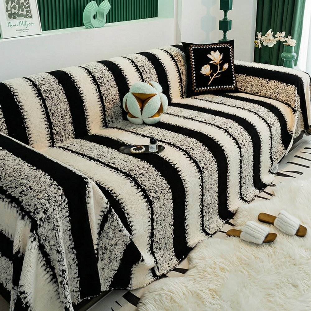 SofaHaven™ – Copertura per divano in velluto antiscivolo