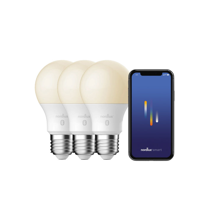 Pacco da 3 lampadine Smart Standard E27 | 900lm | 2200-6500k (equivalente a 60w)