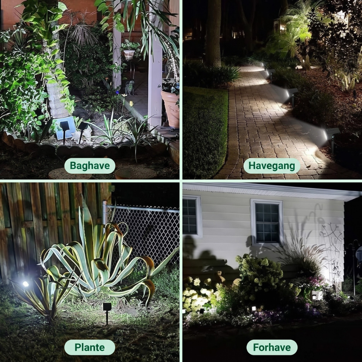 LysPro™ – Proiettore da giardino solare impermeabile