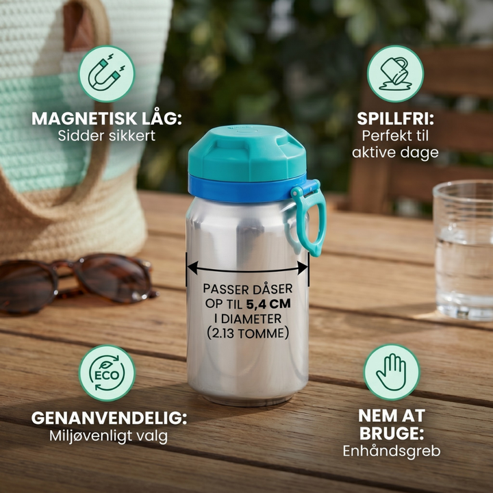 SpillLock™ – Coperchio per Scatola Magnetica Riutilizzabile