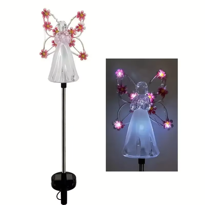DivinaLight™ – Illuminazione da giardino a forma di angelo ad energia solare