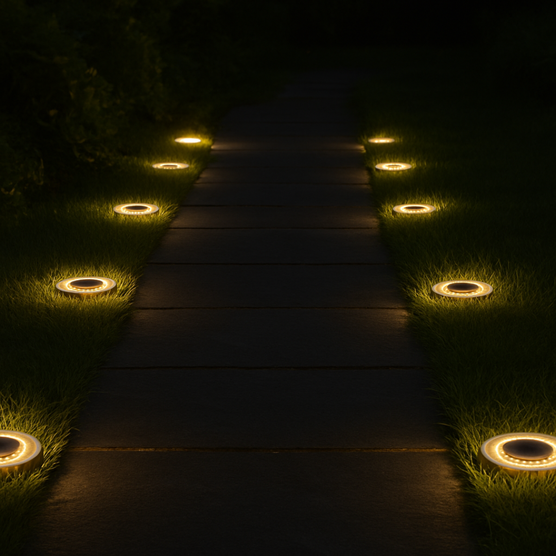 LumiGuard™ – Lampe solaire intelligente avec capteur de mouvement