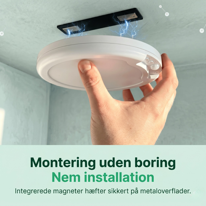 LumiCore™ – Lampada da soffitto LED senza fili con sensore di movimento