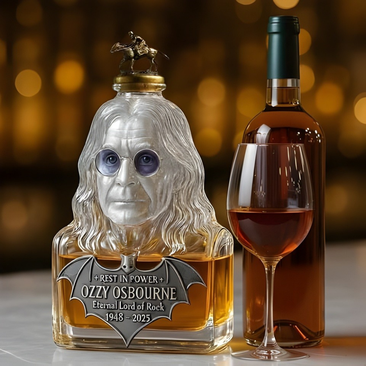 MetalIcon™ – Edizione Limitata Decanter Omaggio a Ozzy Osbourne